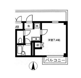 東京都葛飾区東新小岩３丁目 賃貸マンション 1K