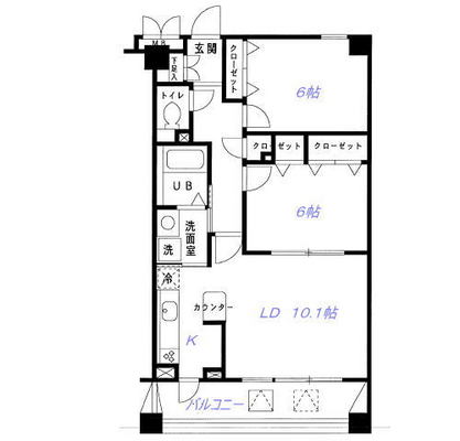 葛飾区賃貸マンション・2LDK