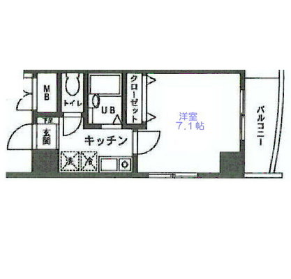 葛飾区賃貸マンション・1K